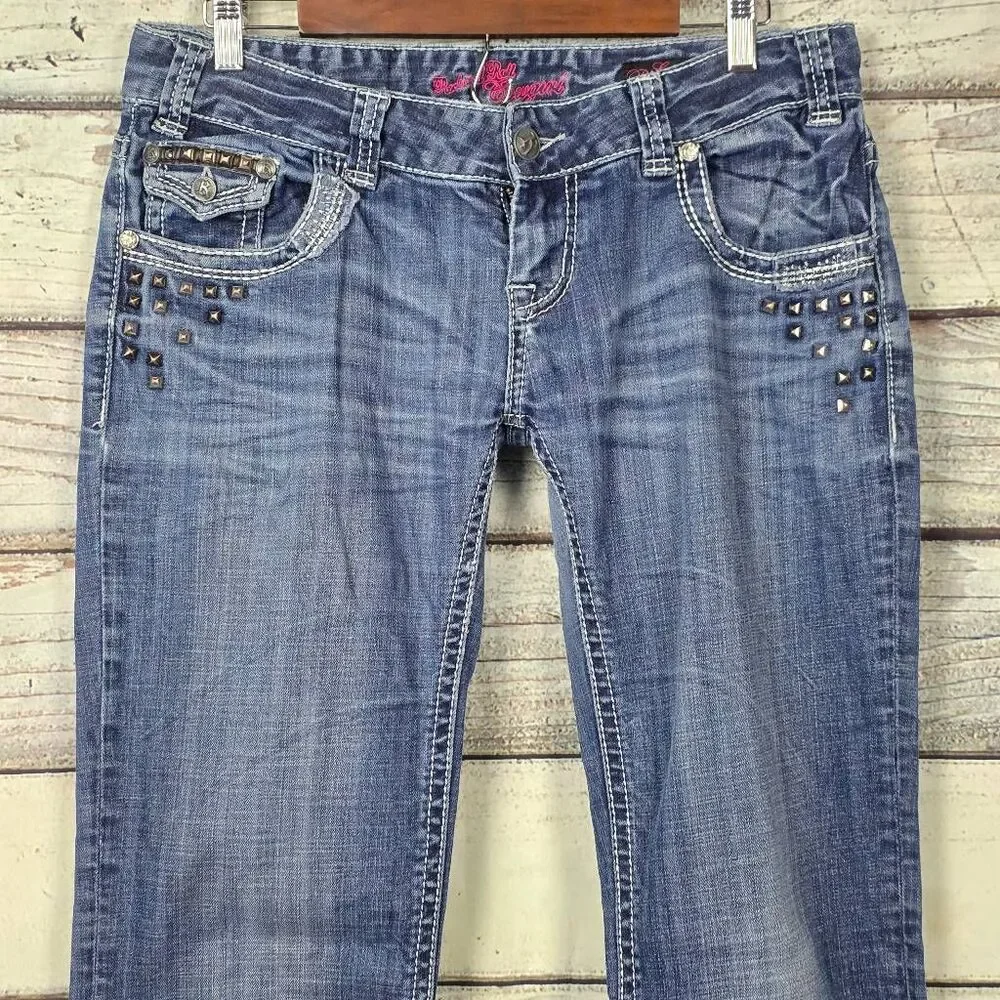 Rock Revival Low Rise Bootcut Jeans Womens 31x34 - Picture 2 of 10